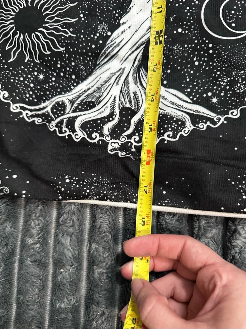 Black & White Tree of Life Pillowcase Cover with Hidden Zipper